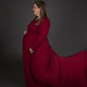 Red Maternity dress xxl